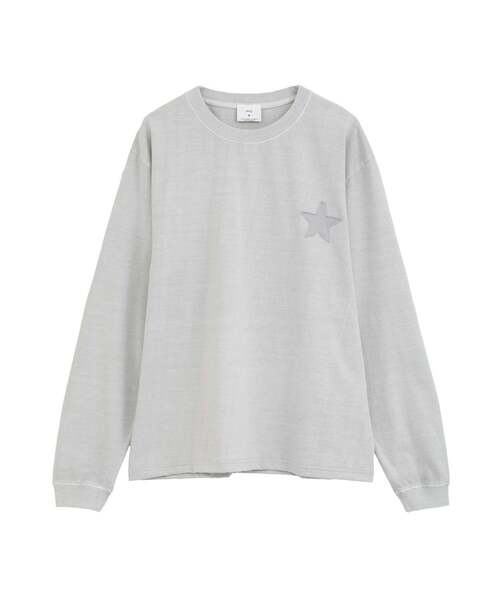 CONVERSE TOKYO(コンバーストウキョウ)の「STAR★ PATCH LETTERING LONGSLEEVE TEE(Tシャツ/カットソー・レディース・パープル/ネイビー/ライトグレー/ブラック・MEDIUM/SMALL)」の18枚目の写真