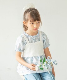 BRANSHES | 【おそろい】花刺繍ブラウス(シャツ/ブラウス)