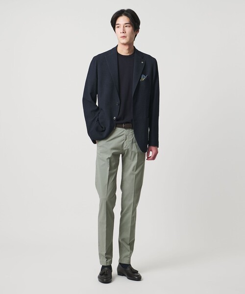 別注】＜BRIGLIA 1949＞ツイル ノープリーツ パンツ（チノパンツ
