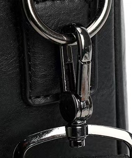 CALIFORNIA OUTFITTERS(カリフォルニア アウトフィッターズ)の「2C63-KR レザー調 2WAYビジネスバッグ(ビジネスバッグ・メンズ・ブラウン/ブラック・ONESIZE)」の6枚目の写真