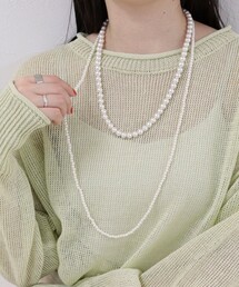 fredy emue | 大小パール2連ネックレス(ネックレス)