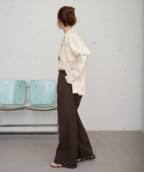 B.C STOCK(ベーセーストック)の「【ZOZO限定】手洗い可 / レースジャケット(シャツ/ブラウス・レディース・ブラック/アイボリー・FREE)」の15枚目の写真