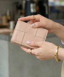 STYLE DELI（スタイルデリ）の「【DELI by】編み込みラムレザーカードホルダー（カードケース）」