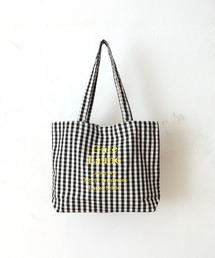 ロゴ刺繍ラージトート