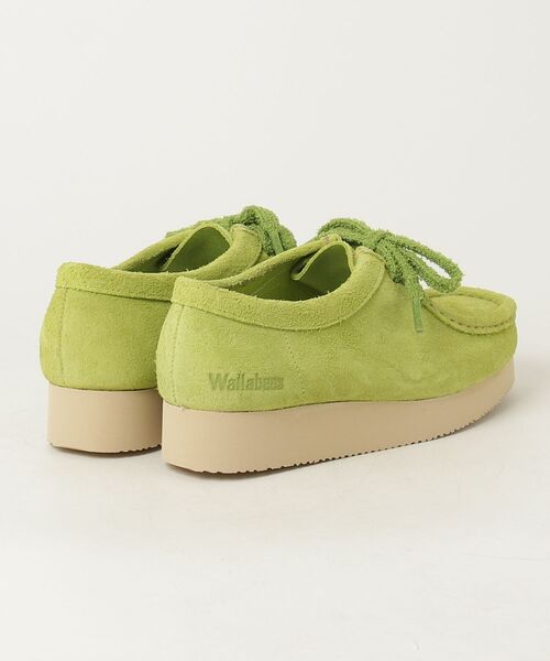 Clarks(クラークス)の「Clarks Wallabee. 2604 / クラークス ワラビー 2604(ブーツ・レディース・ライム・23.0cm/23.5cm/24.0cm/24.5cm/25.0cm)」の2枚目の写真