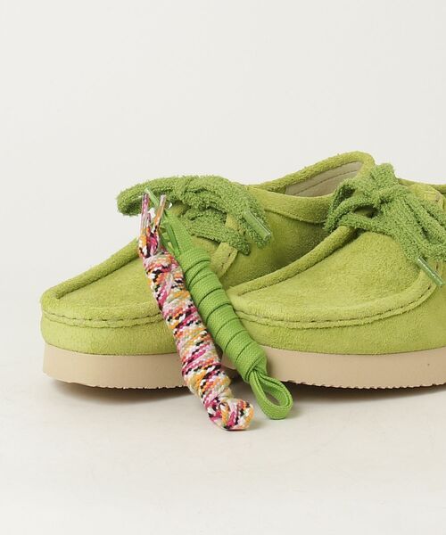 Clarks(クラークス)の「Clarks Wallabee. 2604 / クラークス ワラビー 2604(ブーツ・レディース・ライム・23.0cm/23.5cm/24.0cm/24.5cm/25.0cm)」の4枚目の写真