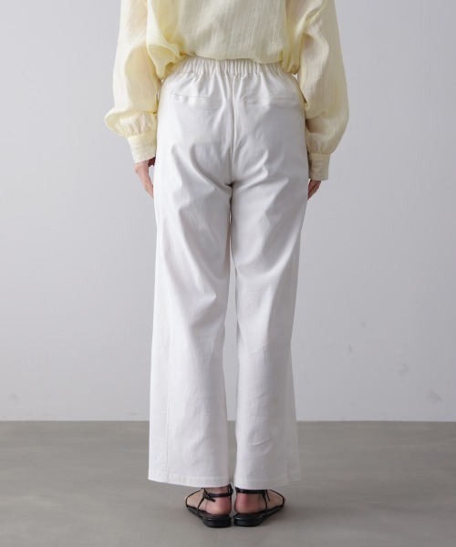 Bou Jeloud(ブージュルード)の「HAKIYASE WIDE パンツ 【ハキヤセワイドパンツ】(その他パンツ・レディース・ブラック/A/ホワイト/カーキ・36/40/38)」の14枚目の写真