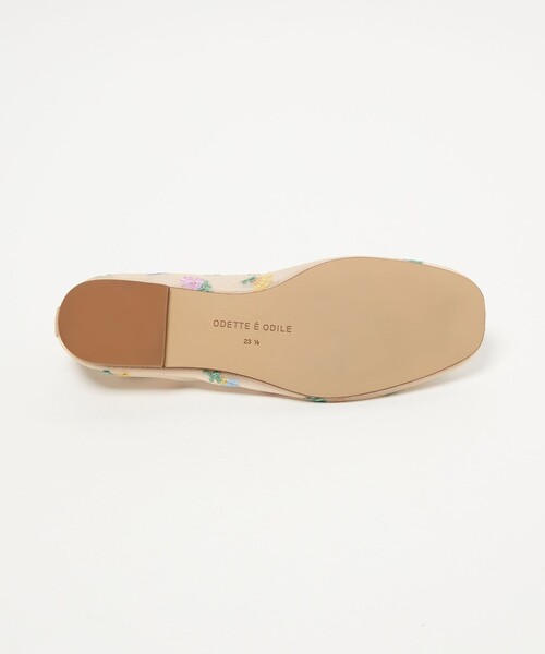 ODETTE E ODILE(オデットエオディール)の「フラワーチュール フラット10↑(パンプス・レディース・ベージュ・25cm/24.5cm/24cm/23.5cm/23cm/22.5cm/22cm)」の12枚目の写真