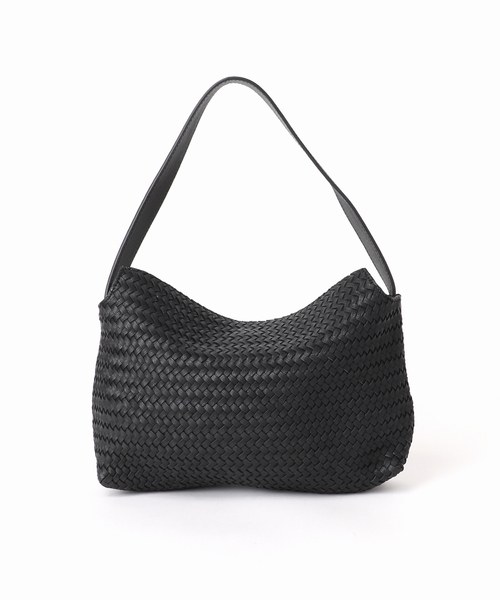 FRAMeWORK（フレームワーク）の「THE BAGMATI ワンハンドルメッシュレザーバック（ハンドバッグ・レディース・ブラック/ウッド・FREE）」の3枚目の写真