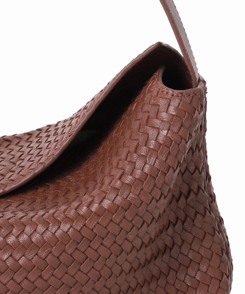 FRAMeWORK（フレームワーク）の「THE BAGMATI ワンハンドルメッシュレザーバック（ハンドバッグ・レディース・ブラック/ウッド・FREE）」の10枚目の写真