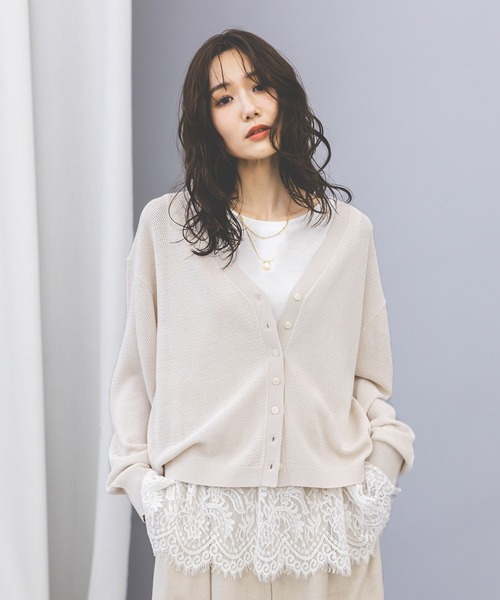 GLOBAL WORK（グローバルワーク）の「ヘビロッTEE裾切り替えタンク/636762（タンクトップ・レディース・ホワイト/ホワイト系その他2・MEDIUM/LARGE）」の7枚目の写真