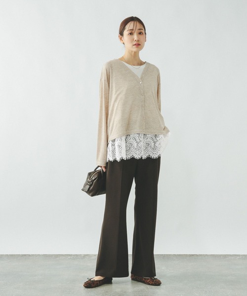 GLOBAL WORK（グローバルワーク）の「ヘビロッTEE裾切り替えタンク/636762（タンクトップ・レディース・ホワイト/ホワイト系その他2・MEDIUM/LARGE）」の13枚目の写真