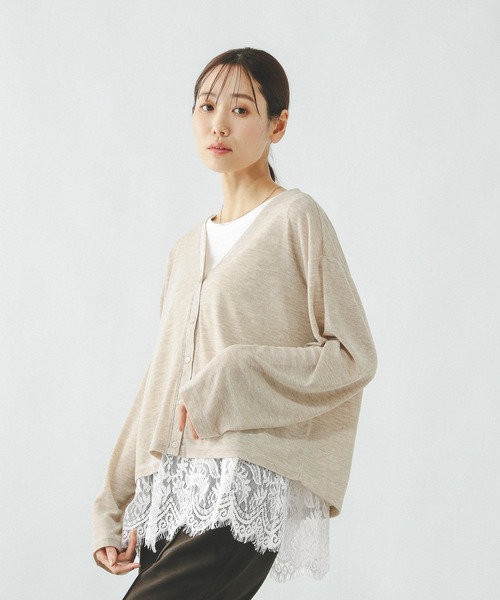 GLOBAL WORK（グローバルワーク）の「ヘビロッTEE裾切り替えタンク/636762（タンクトップ・レディース・ホワイト/ホワイト系その他2・MEDIUM/LARGE）」の16枚目の写真