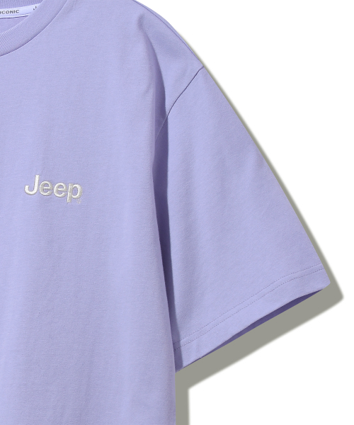 JEEP（ジープ）の「[190g] M-ロゴグラフィック半袖Tシャツ (JQ5TSU173SB)（Tシャツ/カットソー・レディース・その他・SMALL/MEDIUM/LARGE/X-LARGE/X-SMALL）」の4枚目の写真