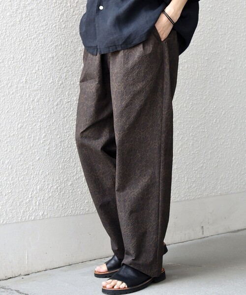 SHIPS any（シップス エニィ）の「SHIPS any:〈撥水/軽量/ストレッチ〉SOLOTEX(R) シアサッカー セミワイド イージーパンツ(セットアップ対応)26SS◆（その他パンツ・メンズ・キャメル/ブラック/ダークブルー/チャコールグレー/ネイビー・LARGE/MEDIUM/SMALL）」の19枚目の写真