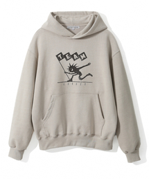 GARDEN EXPRESS（ガーデンエクスプレス）の「Team garden hooded T-shirt (Beige)（パーカー）」