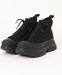 converse コンバース ALL STAR TREKWAVE CENTERZIP HI レディーススニーカー 厚底(オールスタートレックウエーブセンタージップHI)