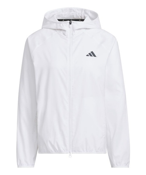 adidas（アディダス）の「アディダス adidas アディダスアダプテーション ドットエア クロス レギュラーフィット フードジャケット（ナイロンジャケット・レディース・オレンジ/ホワイト/ブラック・M/L/XL/S）」の18枚目の写真