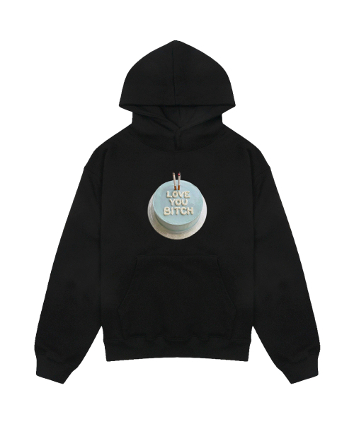 ARIGHTANGLE（アライトアングル）の「LOVE YOU HOODIE (2 COLOR)（パーカー・レディース・ホワイト/ブラック・FREE）」の4枚目の写真