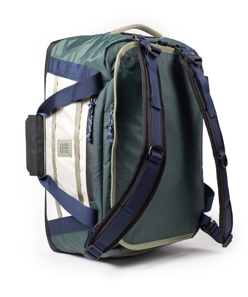 TOPO DESIGNS(トポデザインズ)の「多機能ダッフルバッグ【TOPO DESIGNS】MOUNTAIN DUFFEL 40L(ボストンバッグ・レディース・ブルー/ブラック・ONE SIZE)」の12枚目の写真