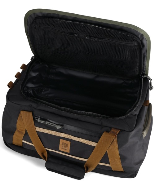 TOPO DESIGNS(トポデザインズ)の「多機能ダッフルバッグ【TOPO DESIGNS】MOUNTAIN DUFFEL 40L(ボストンバッグ・レディース・ブルー/ブラック・ONE SIZE)」の9枚目の写真