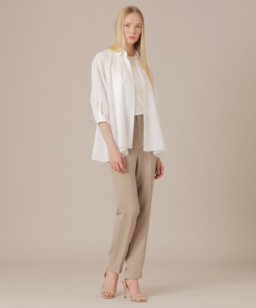 MACKINTOSH LONDON(マッキントッシュ ロンドン)の「コンジュゲートストレッチブラウス(シャツ/ブラウス・レディース・ブラック/オフホワイト・38)」の3枚目の写真