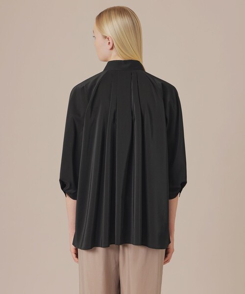 MACKINTOSH LONDON(マッキントッシュ ロンドン)の「コンジュゲートストレッチブラウス(シャツ/ブラウス・レディース・ブラック/オフホワイト・38)」の8枚目の写真