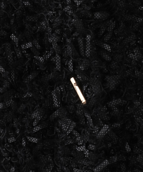 La TOTALITE（ラトータリテ）の「【洗える】ツイードニットカーディガン（ニット/セーター・レディース・ブラック/オートミール/ブルー・FREE）」の10枚目の写真