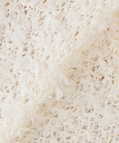 La TOTALITE（ラトータリテ）の「【洗える】ツイードニットカーディガン（ニット/セーター・レディース・ブラック/オートミール/ブルー・FREE）」の6枚目の写真