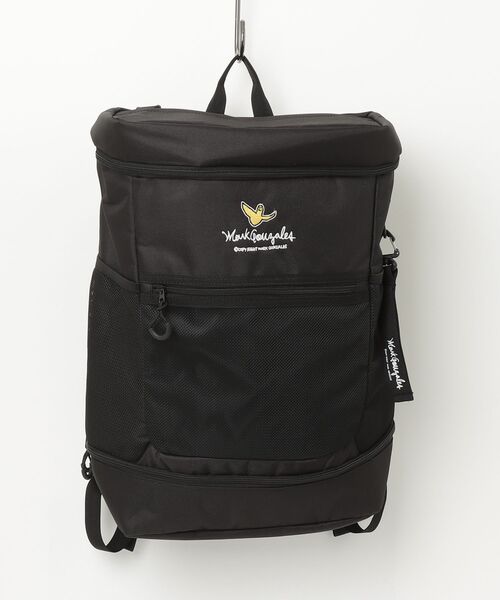 Mark Gonzales(マーク・ゴンザレス)の「【Mark Gonzales/マーク ゴンザレス】アートワークデザインコレクション ボックスサック バックパック(バックパック/リュック・メンズ・ブラック系2/ブラック系1・FREE)」の2枚目の写真