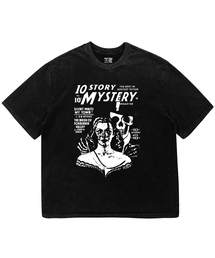 10 STORY MYSTERY ピグメントダイング半袖Tシャツ