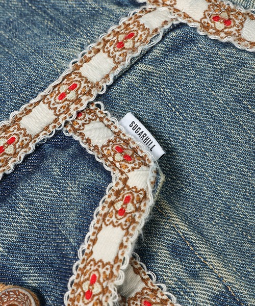 SUGARHILL(シュガーヒル)の「FADED TYROL DENIM JACKET(デニムジャケット・メンズ・ブルー系その他・2)」の6枚目の写真