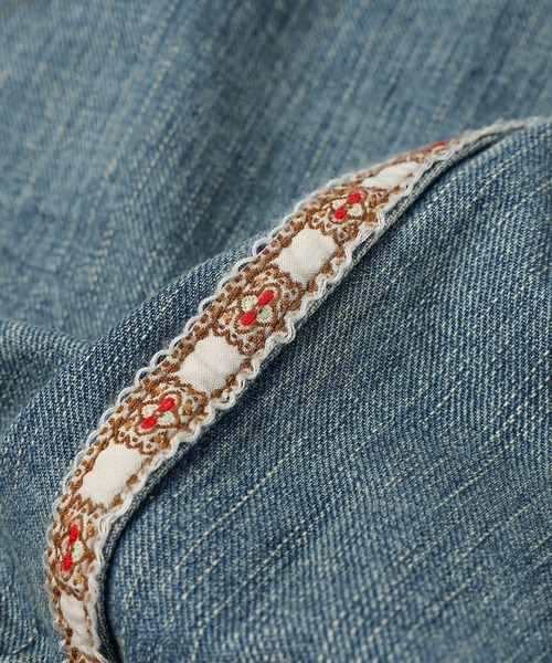SUGARHILL(シュガーヒル)の「FADED TYROL DENIM JACKET(デニムジャケット・メンズ・ブルー系その他・2)」の7枚目の写真