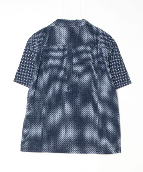 GUESS JEANS(ゲスジーンズ)の「GUESS JEANS Boxy Camp Shirt シャツ(シャツ/ブラウス・メンズ・ネイビー・LARGE/MEDIUM/X-LARGE/SMALL)」の5枚目の写真