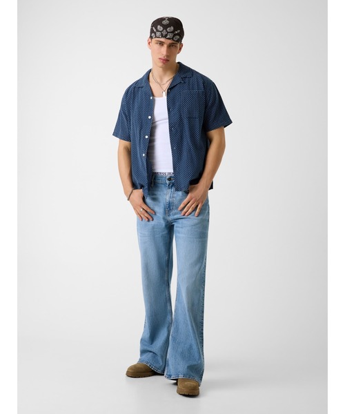 GUESS JEANS Boxy Camp Shirt シャツ | GUESS(ゲス) JAPAN 公式