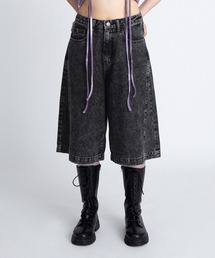 PUNYUS | デザインデニムハーフパンツ(デニムパンツ)