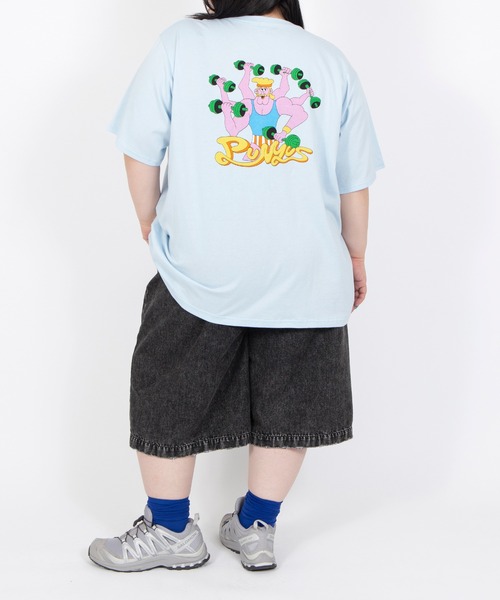 PUNYUS(プニュズ)の「デザインデニムハーフパンツ(デニムパンツ・レディース・ブラック/ブルー系その他・5/4/3/2/1)」の11枚目の写真