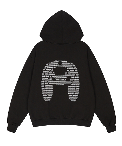 LUVISTRUE(ラヴイズトゥルー)の「LUVISTRUE x YENA HOOD ZIPUP(BLACK)(パーカー・レディース・その他・FREE)」の4枚目の写真