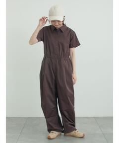 サロペット・オーバーオール・オールインワン louren trench collar jumpsuit trench collar jumpsuit – louren store