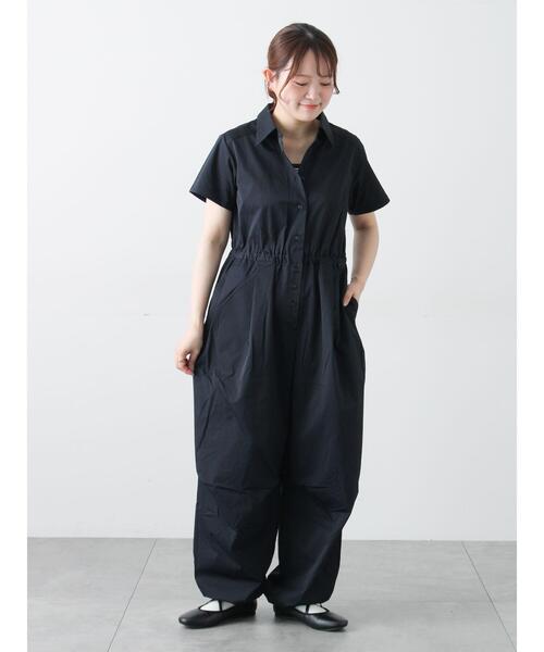 Samansa Mos2（サマンサ モスモス）の「ジャンプスーツ（サロペット/オーバーオール・レディース・ブラウン/ネイビー/ベージュ・F）」の7枚目の写真