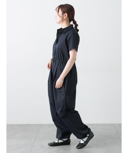 Samansa Mos2（サマンサ モスモス）の「ジャンプスーツ（サロペット/オーバーオール・レディース・ブラウン/ネイビー/ベージュ・F）」の10枚目の写真