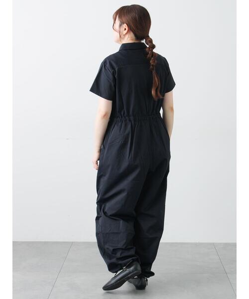 Samansa Mos2（サマンサ モスモス）の「ジャンプスーツ（サロペット/オーバーオール・レディース・ブラウン/ネイビー/ベージュ・F）」の11枚目の写真