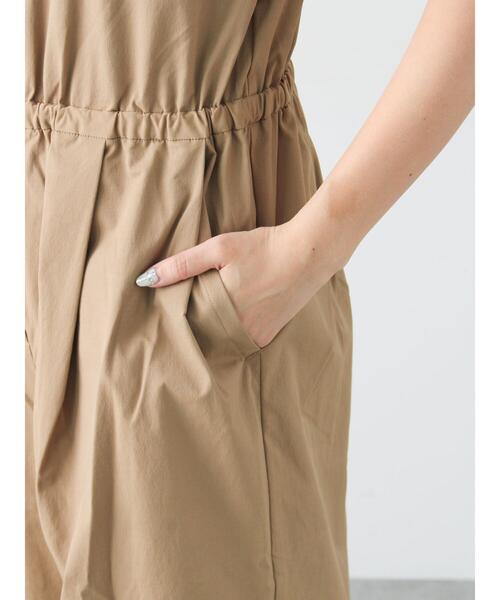 Samansa Mos2（サマンサ モスモス）の「ジャンプスーツ（サロペット/オーバーオール・レディース・ブラウン/ネイビー/ベージュ・F）」の16枚目の写真