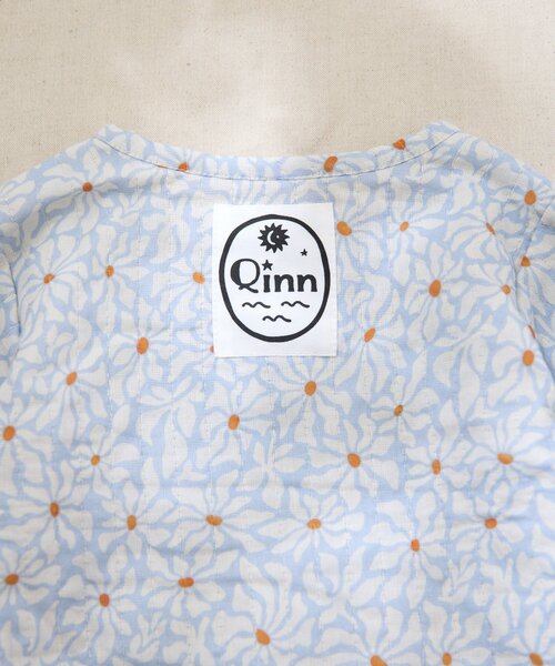 CIAOPANIC TYPY(チャオパニックティピー)の「【BABY】【Qinn】ダブルガーゼヘンリーブラウス:80cm(その他ベビーウェア・キッズ・サックスブルー/ホワイト/ブラウン・80)」の16枚目の写真