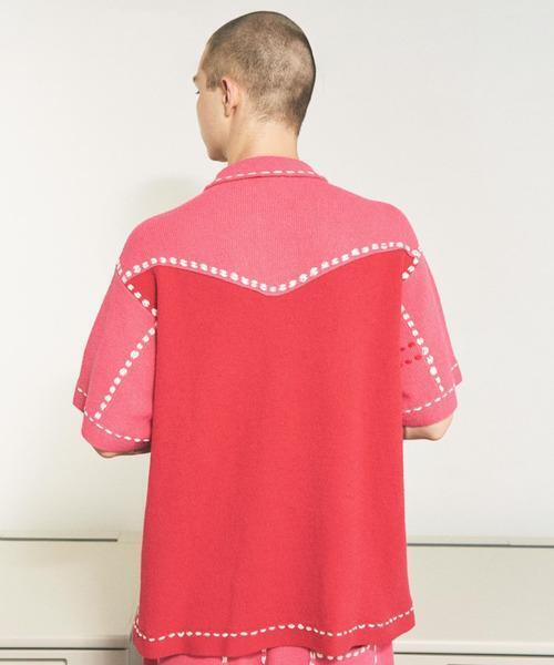 PHINGERIN(フィンガリン)の「PHINGERIN/フィンガリン/SUMMER PG1 WESTERN SHIRT(シャツ/ブラウス・メンズ・ブラック/ピンク/ネイビー・L/M/S)」の13枚目の写真