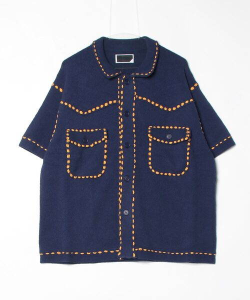 PHINGERIN(フィンガリン)の「PHINGERIN/フィンガリン/SUMMER PG1 WESTERN SHIRT(シャツ/ブラウス・メンズ・ブラック/ピンク/ネイビー・L/M/S)」の11枚目の写真