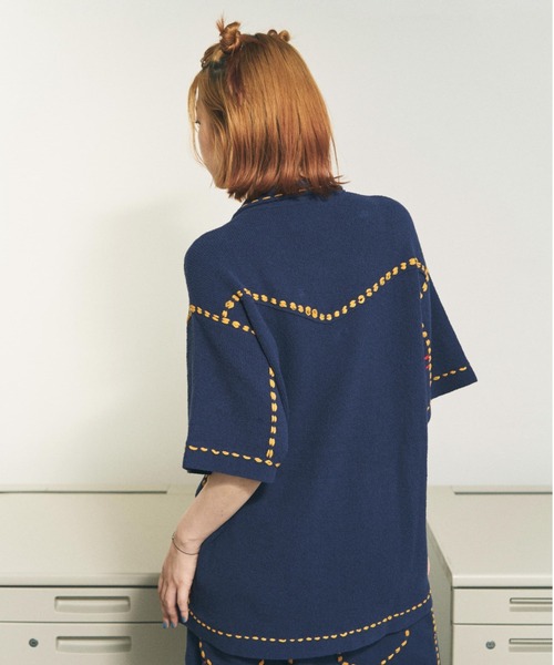 PHINGERIN(フィンガリン)の「PHINGERIN/フィンガリン/SUMMER PG1 WESTERN SHIRT(シャツ/ブラウス・メンズ・ブラック/ピンク/ネイビー・L/M/S)」の9枚目の写真