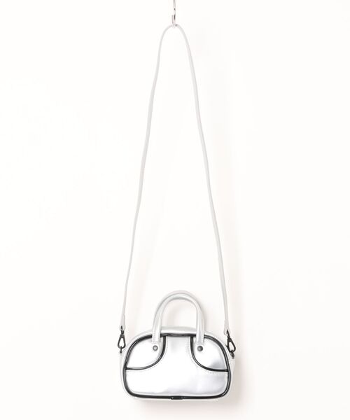 PUMA(プーマ)の「PUMA プーマ U 1976 METALLIC MICRO GRIP バッグ 092485 01GRAY/BK(ボディバッグ/ウエストポーチ・メンズ・グレー・FREE)」の5枚目の写真