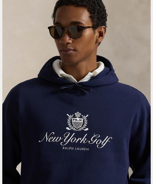 RLX GOLF(アールエルエックスゴルフ)の「フリース グラフィック フーディ(パーカー・メンズ・ネイビー系1・L/M/S/XL/XS)」の5枚目の写真