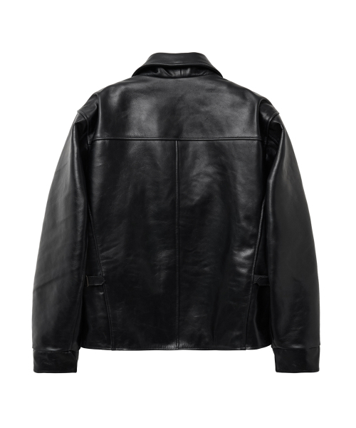 SPERONE（スペロネ）の「[リアルレザー] クラシックカウレザーシングルジャケット (ブラック)（ライダースジャケット・メンズ・その他・1/2/3）」の6枚目の写真